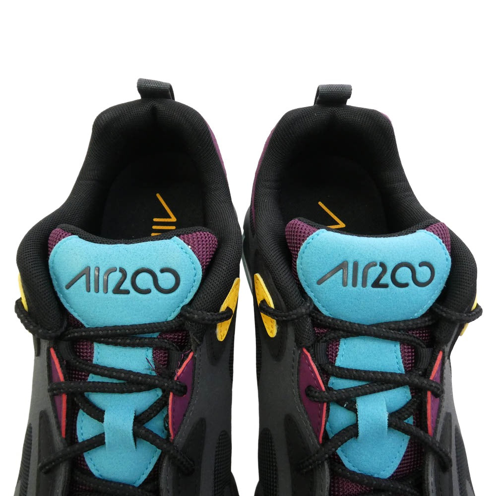 NIKE ナイキ AQ2568-001 Air Max 200 Black Bordeaux エアマックス200 スニーカー ブラック系 27.5cm【中古】