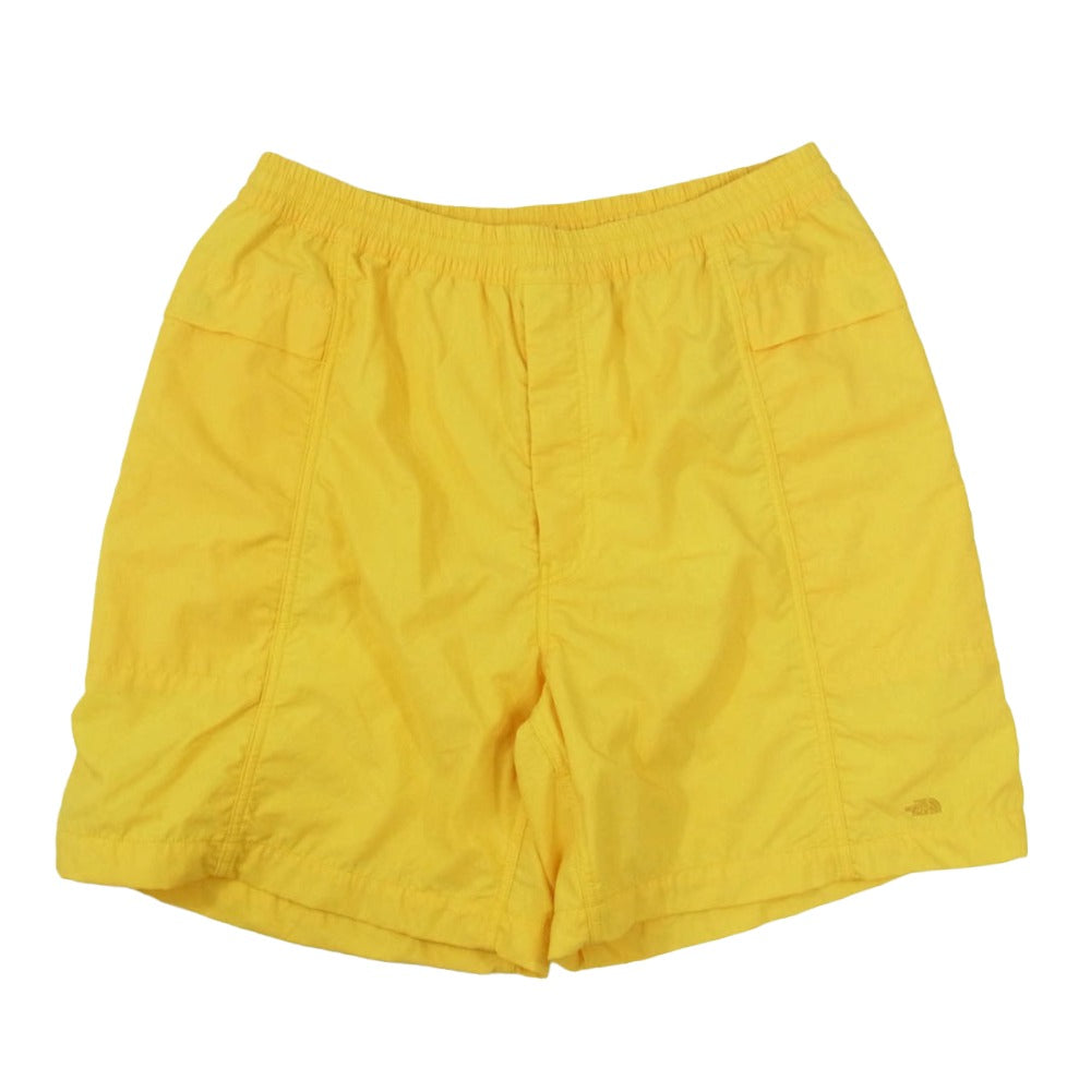 THE NORTH FACE ノースフェイス NT4304N PURPLE LABEL パープルレーベル Polyester Linen Field Shorts ポリエステル リネン フィールド ショーツ ショート ハーフ パンツ イエロー系 34【美品】【中古】