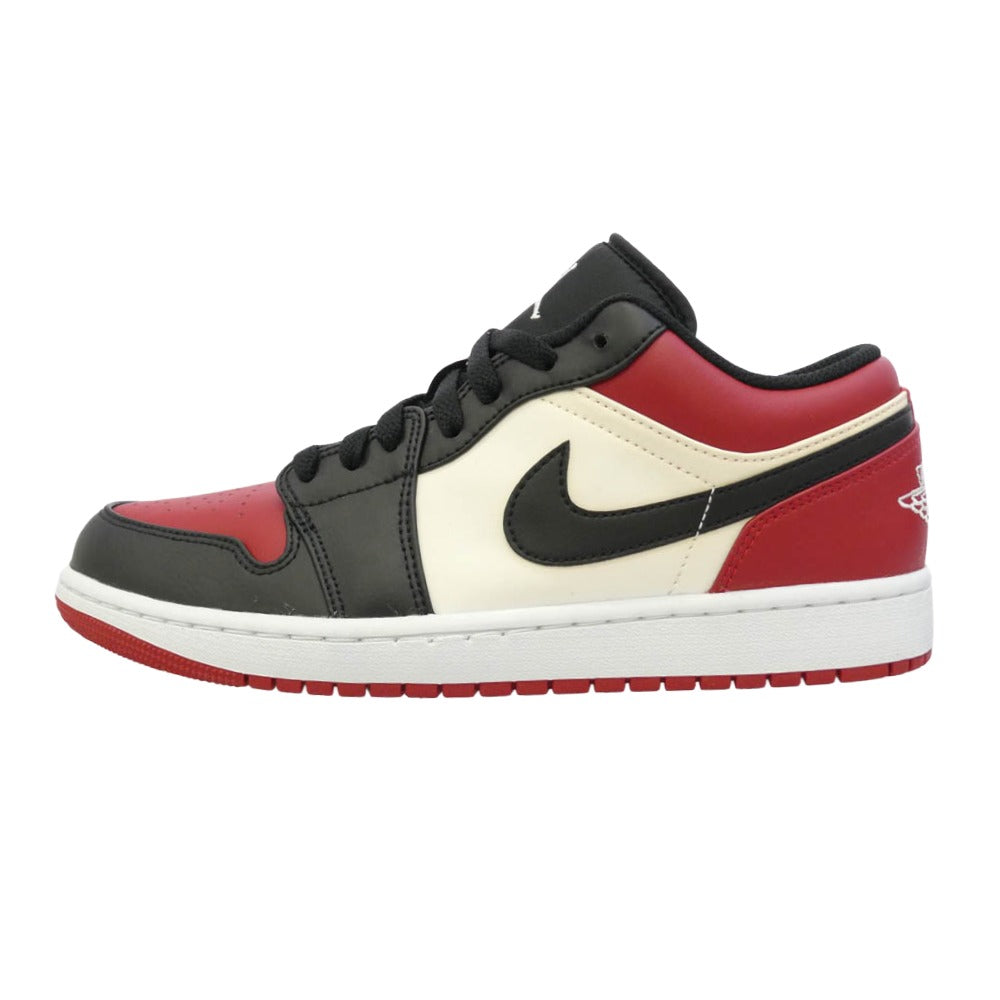 NIKE ナイキ 553558-612 Air Jordan 1 Low Bred Toe エアジョーダン AJ1ロー ブレッドトゥ スニーカー マルチカラー系 27.5cm【美品】【中古】