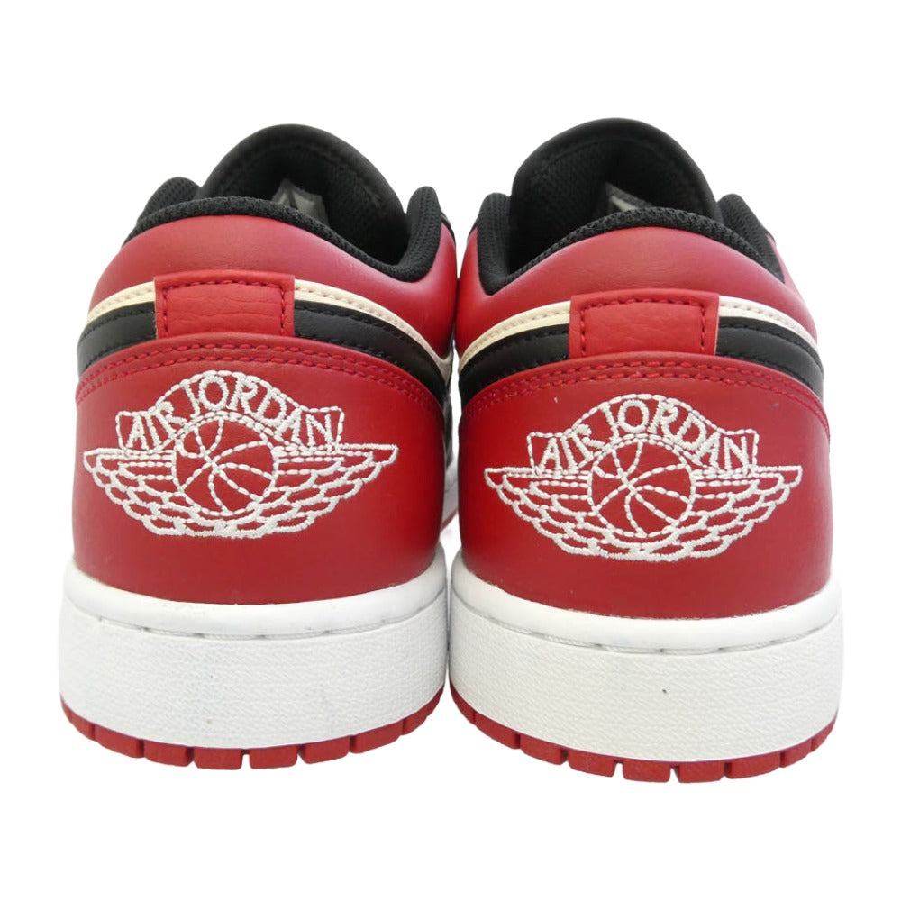 NIKE ナイキ 553558-612 Air Jordan 1 Low Bred Toe エアジョーダン AJ1ロー ブレッドトゥ スニーカー マルチカラー系 27.5cm【美品】【中古】