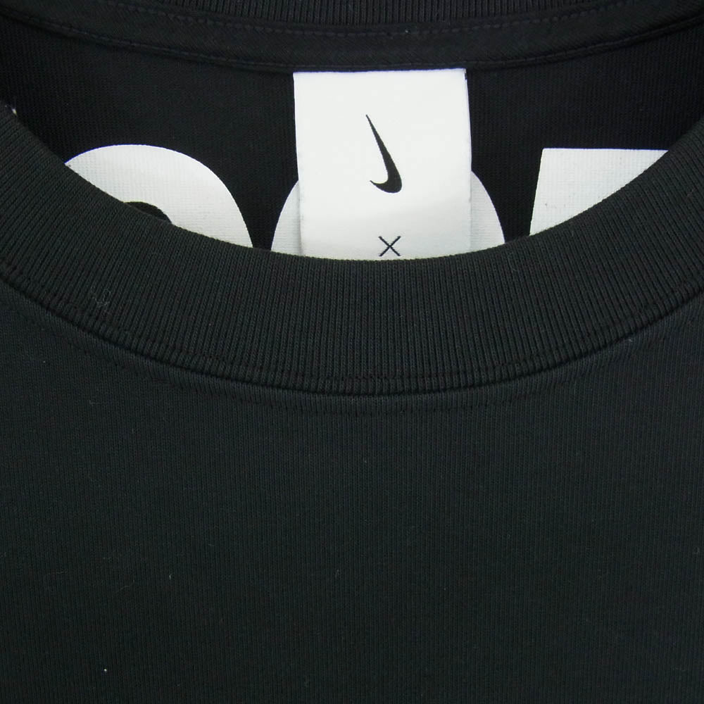 OFF-WHITE オフホワイト NIKE ナイキ DN1758-247 × NIKE AS M NRG CL GRAFFITI S/S TEE ナイキ グラフィティ ロゴ プリント 半袖 Tシャツ ブラック系 XL【中古】