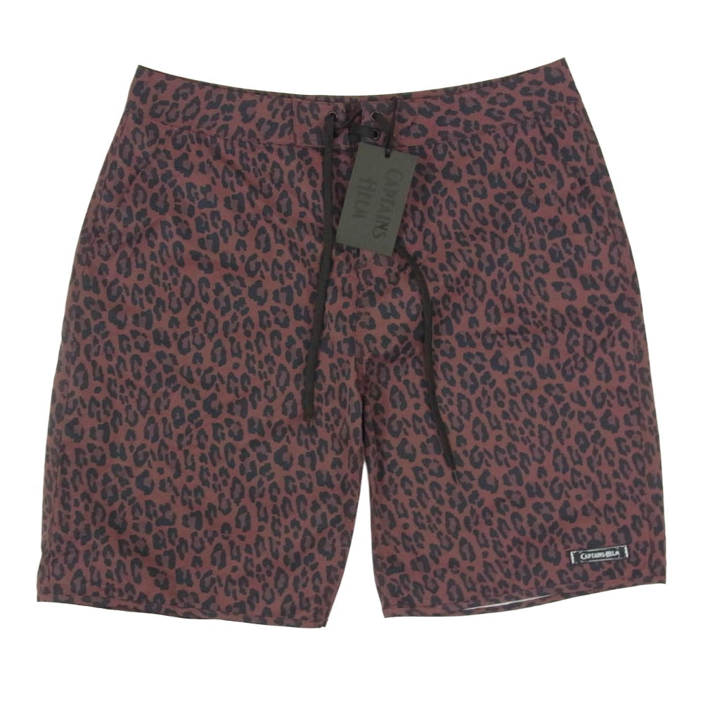 キャプテンズヘルム CH25-SS-P07 OCEANSIDE DIVISION CLASSIC BOARD SHORTS ハイブリッド ボード サーフ ショーツ ハーフパンツ バーガンディー系 XL【新古品】【未使用】【中古】