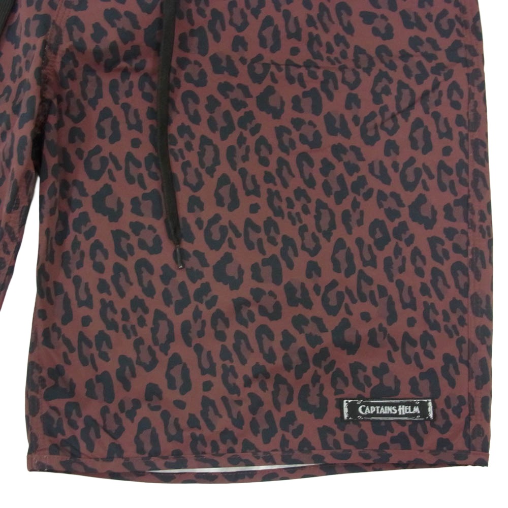キャプテンズヘルム CH25-SS-P07 OCEANSIDE DIVISION CLASSIC BOARD SHORTS ハイブリッド ボード サーフ ショーツ ハーフパンツ バーガンディー系 XL【新古品】【未使用】【中古】