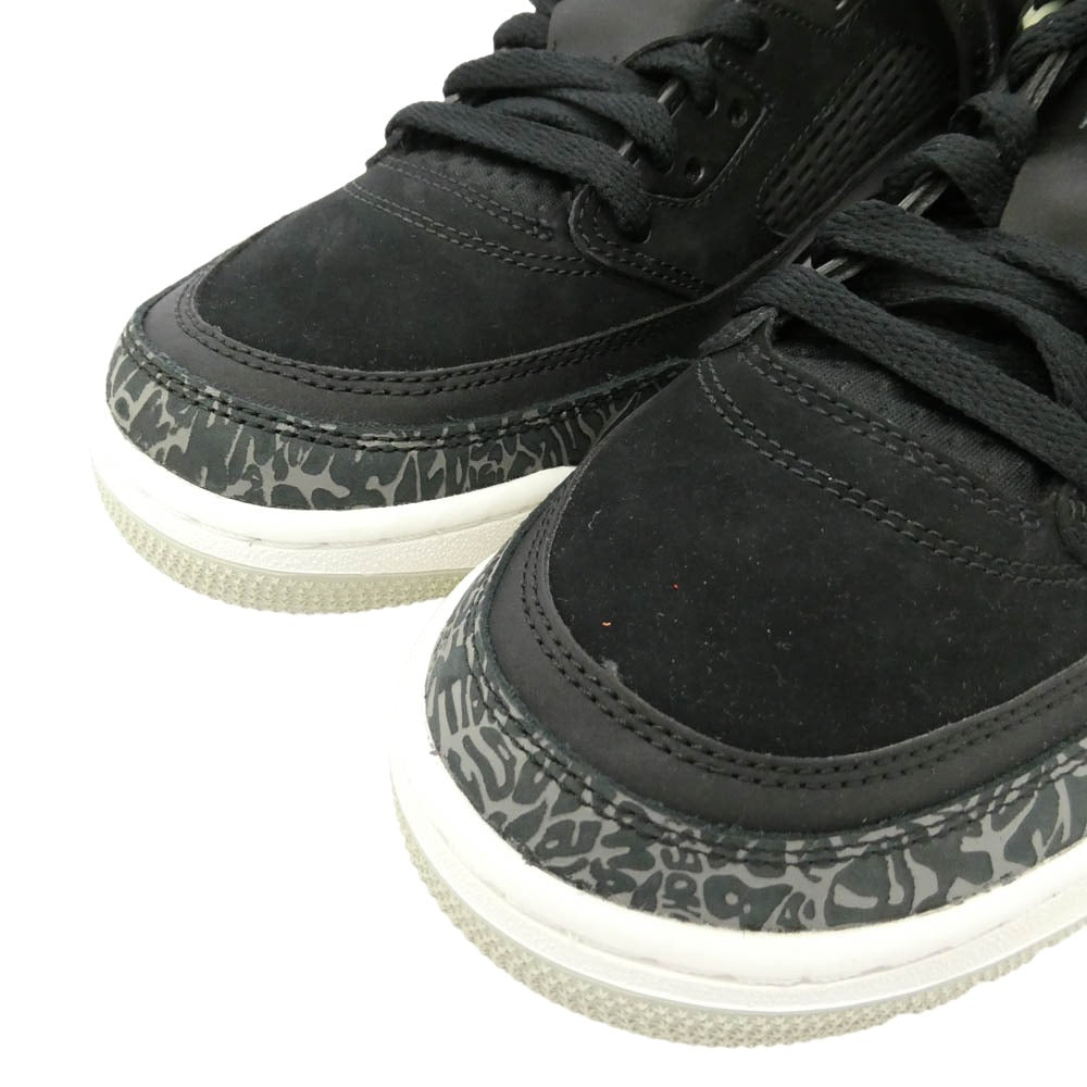 NIKE AIR JORDAN ナイキ ジョーダン 315371-004 Air Jordan Spizike Oreo AJ エアジョーダン スパイジーク オレオ ハイカット スニーカー ブラック系 27.5cm【美品】【中古】