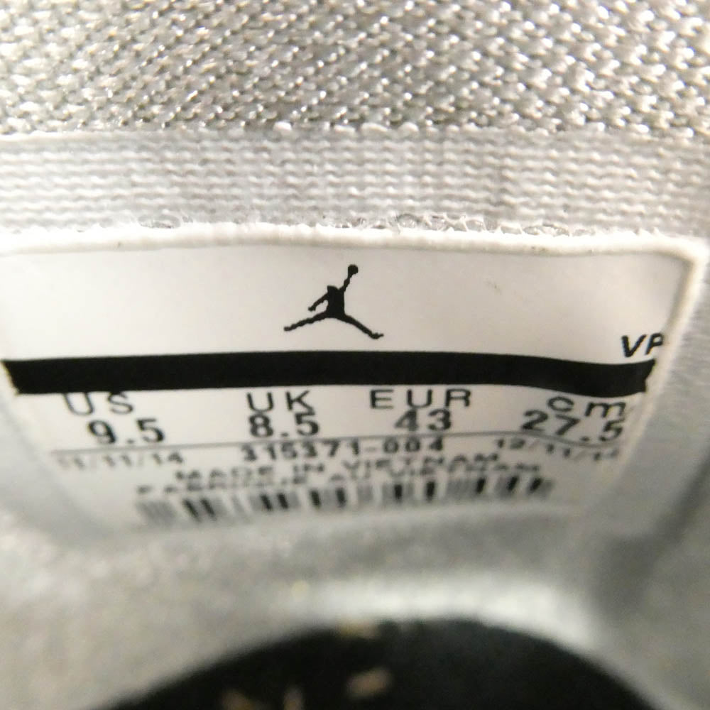 NIKE AIR JORDAN ナイキ ジョーダン 315371-004 Air Jordan Spizike Oreo AJ エアジョーダン スパイジーク オレオ ハイカット スニーカー ブラック系 27.5cm【美品】【中古】