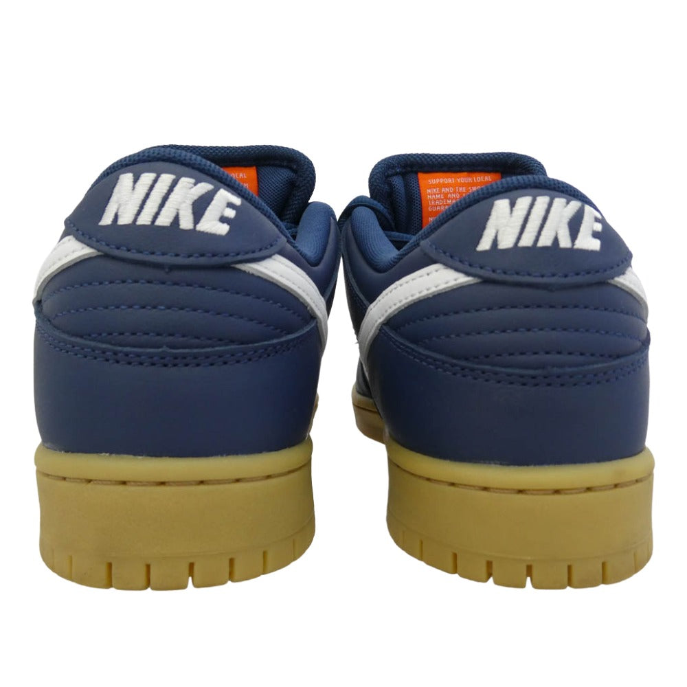 NIKE SB ナイキエスビー FJ1674-400 Dunk Low Pro ISO Orange Label Navy Gum ダンク ロー プロ ISO オレンジレーベル ネイビーガム スニーカー ネイビー系 27cm【中古】