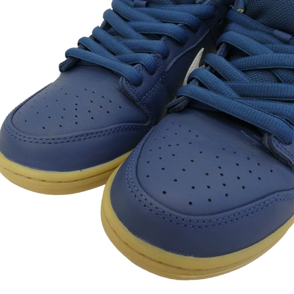 NIKE SB ナイキエスビー FJ1674-400 Dunk Low Pro ISO Orange Label Navy Gum ダンク ロー プロ ISO オレンジレーベル ネイビーガム スニーカー ネイビー系 27cm【中古】