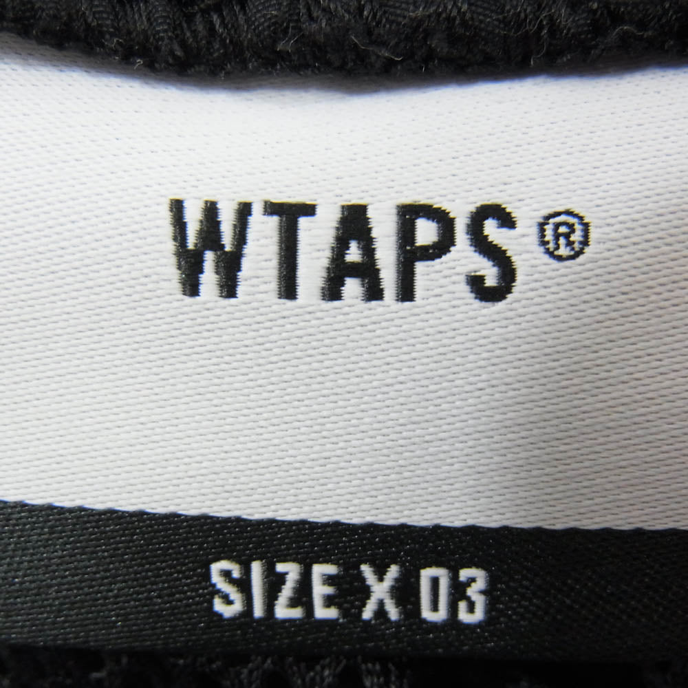 WTAPS ダブルタップス 23AW 232BRDT-PTM01 TROUSERS NYLON WEATHER トラウザース ナイロン ウェザー イージー パンツ ブラック系【中古】