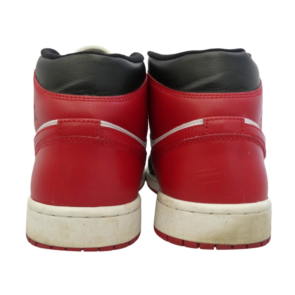 NIKE ナイキ BQ6472-079 Women's Air Jordan 1 Mid Bred Toe ウィメンズ エアジョーダン1 ミッド ブレッド トゥ ハイカットスニーカー マルチカラー系 29cm【中古】
