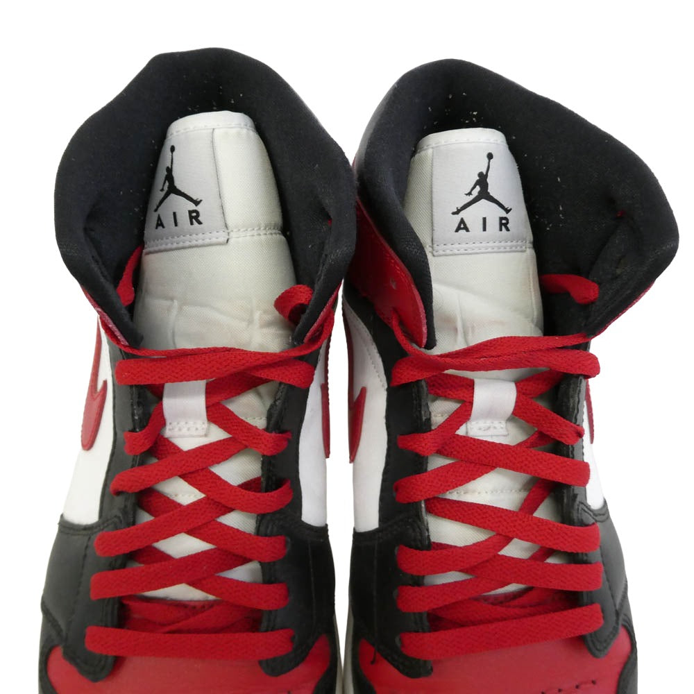 NIKE ナイキ BQ6472-079 Women's Air Jordan 1 Mid Bred Toe ウィメンズ エアジョーダン1 ミッド ブレッド トゥ ハイカットスニーカー マルチカラー系 29cm【中古】