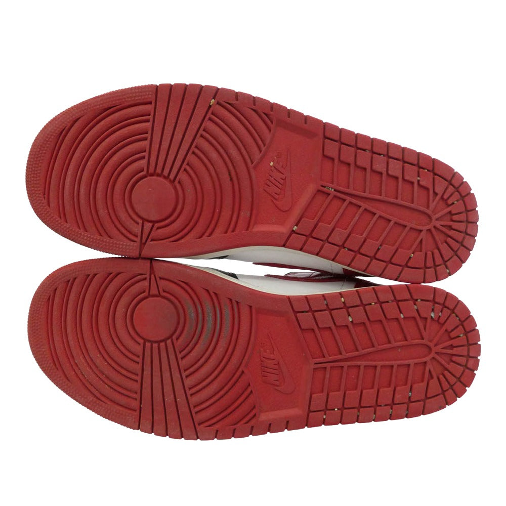 NIKE ナイキ BQ6472-079 Women's Air Jordan 1 Mid Bred Toe ウィメンズ エアジョーダン1 ミッド ブレッド トゥ ハイカットスニーカー マルチカラー系 29cm【中古】