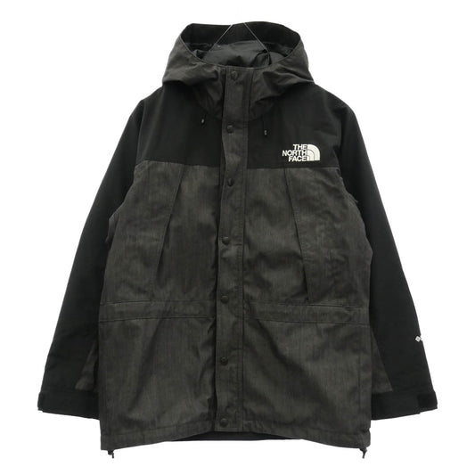 THE NORTH FACE ノースフェイス NP12032 Mountain Light Denim Jacket GORE-TEX INFINIUM マウンテンライト デニム ジャケット インディゴ染 M ブラック系 M【中古】