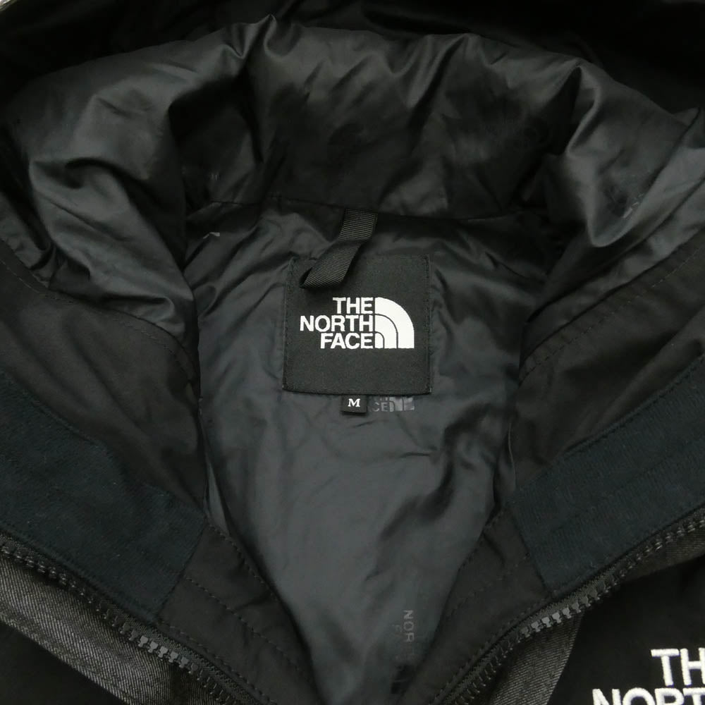 THE NORTH FACE ノースフェイス NP12032 Mountain Light Denim Jacket GORE-TEX INFINIUM マウンテンライト デニム ジャケット インディゴ染 M ブラック系 M【中古】