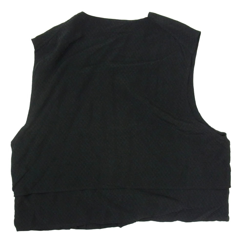 ウル 21FCU03 CUPRO VEST キュプラ インナー ベスト ブラック系 3【中古】