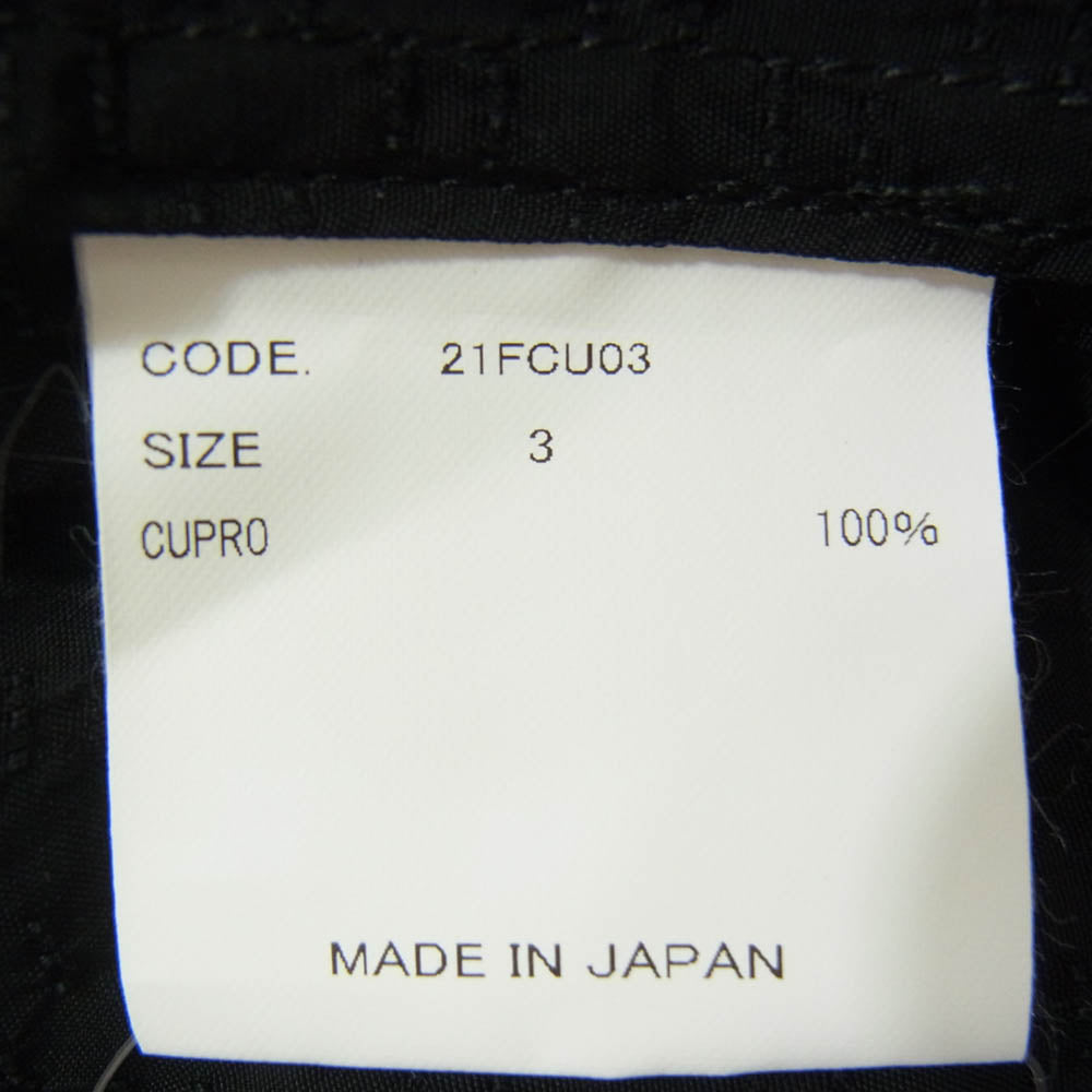 ウル 21FCU03 CUPRO VEST キュプラ インナー ベスト ブラック系 3【中古】