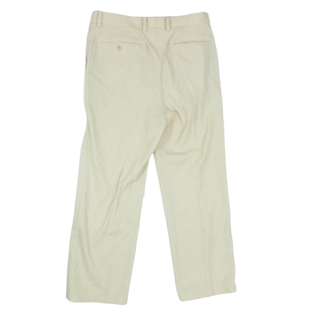 AURALEE オーラリー 23SS A23SP03MG LIGHT WOOL MAX GABARDINE SLACKS ライト ウールマックスギャバジン スラックスパンツ オフホワイト系 3【中古】