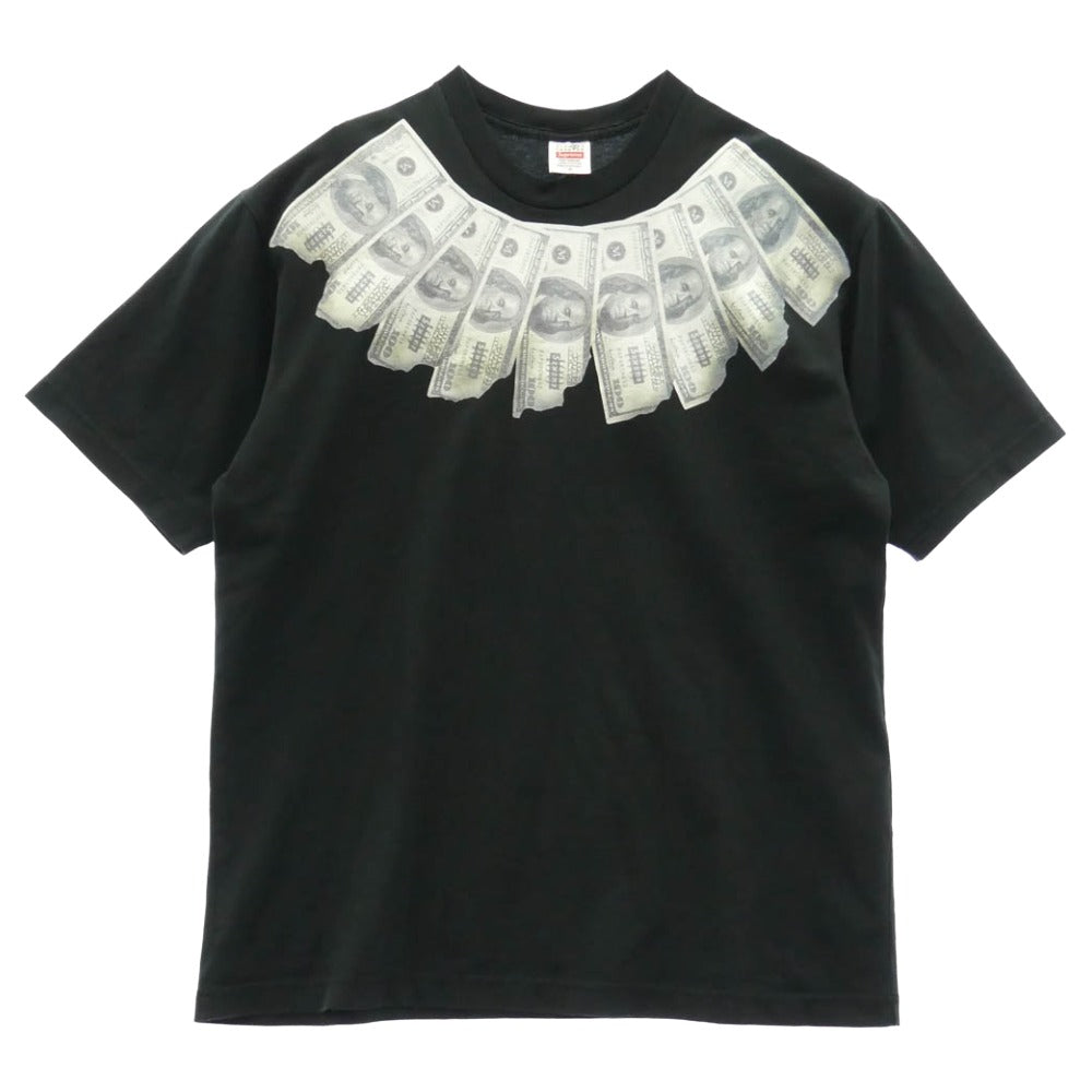 Supreme シュプリーム MARTIN MARGIELA マルタンマルジェラ 26SS MM6 Maison Margiela Money S/S Top メゾンマルジェラ マネー ショートスリーブトップ Tシャツ ブラック系 S【中古】