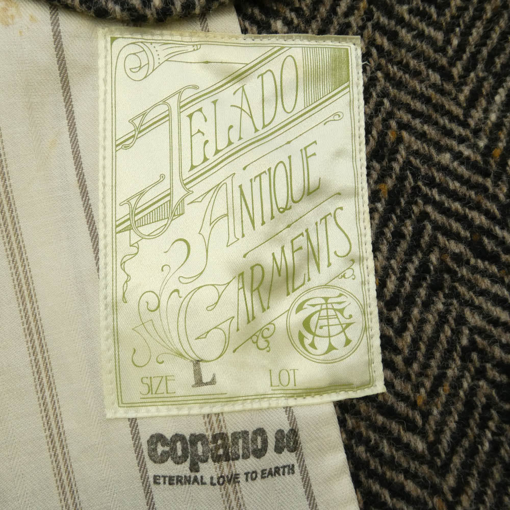 JELADO ジェラード AG03411 COPANO Gross Coat コパノ グロス コート チャコール系 L【中古】