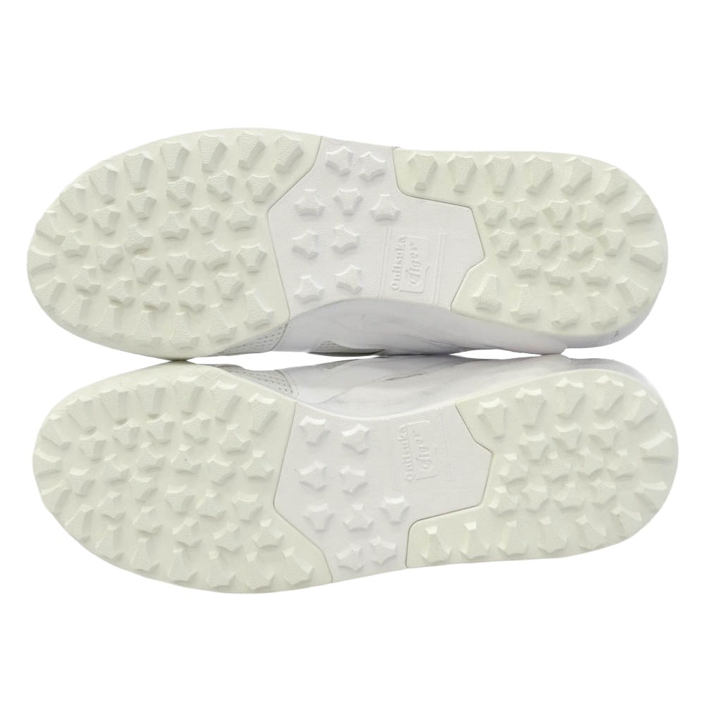 ONITSUKA TIGER オニツカタイガー 1183A792 BIG LOGO TRAINER ビッグ ロゴ トレーナー スニーカー ホワイト系 27cm【極上美品】【中古】