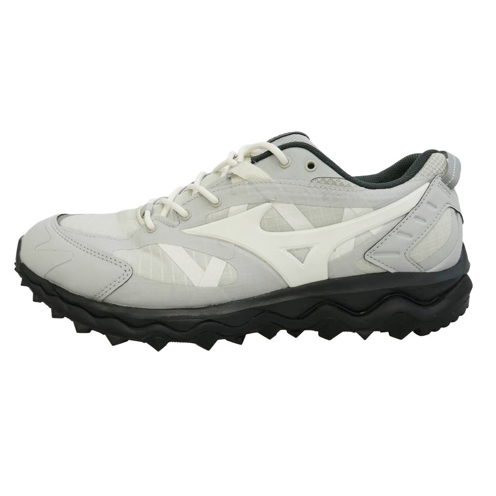 Mizuno ミズノ D1GA237310 WAVE MUJIN TL GTX ウェーブ ムジン ゴアテックス スニーカー グレー系 26.5cm【極上美品】【中古】