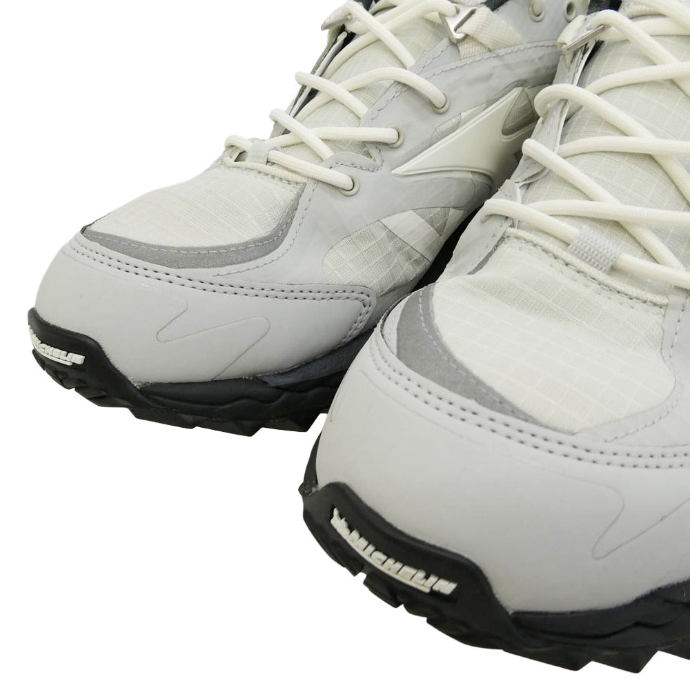 Mizuno ミズノ D1GA237310 WAVE MUJIN TL GTX ウェーブ ムジン ゴアテックス スニーカー グレー系 26.5cm【極上美品】【中古】