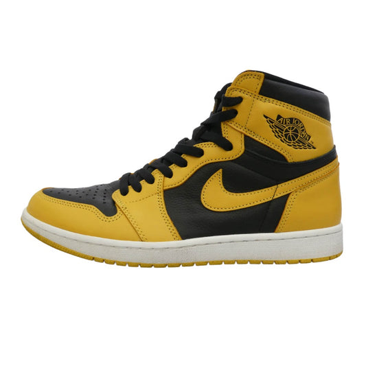 NIKE ナイキ 555088-701 Air Jordan 1 High OG Pollen エアジョーダン1 ハイ OG パラン スニーカー ブラック系 イエロー系 29cm【中古】