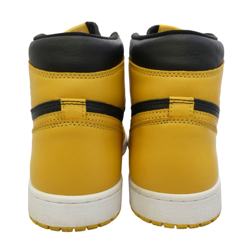 NIKE ナイキ 555088-701 Air Jordan 1 High OG Pollen エアジョーダン1 ハイ OG パラン スニーカー ブラック系 イエロー系 29cm【中古】