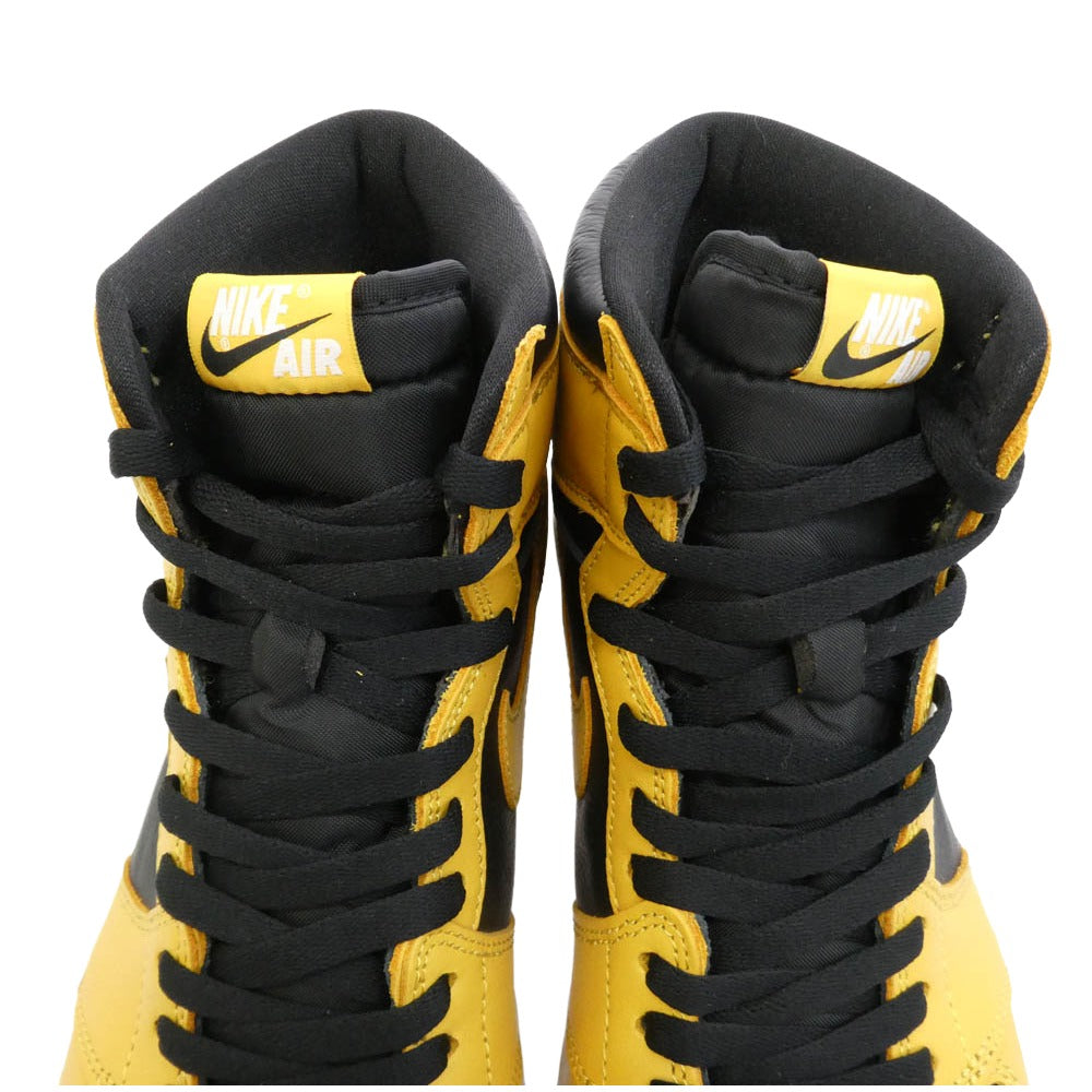 NIKE ナイキ 555088-701 Air Jordan 1 High OG Pollen エアジョーダン1 ハイ OG パラン スニーカー ブラック系 イエロー系 29cm【中古】