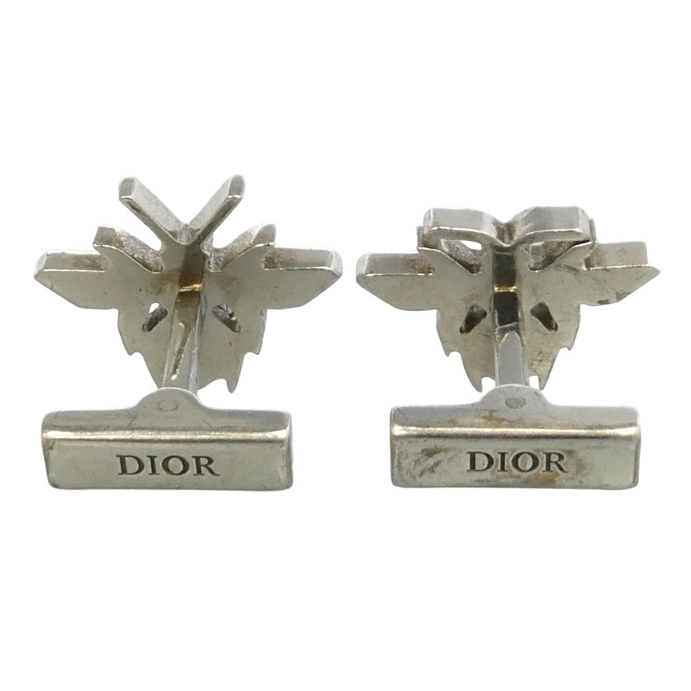 DIOR HOMME ディオールオム BEE 蜂 カフス シルバー系【中古】