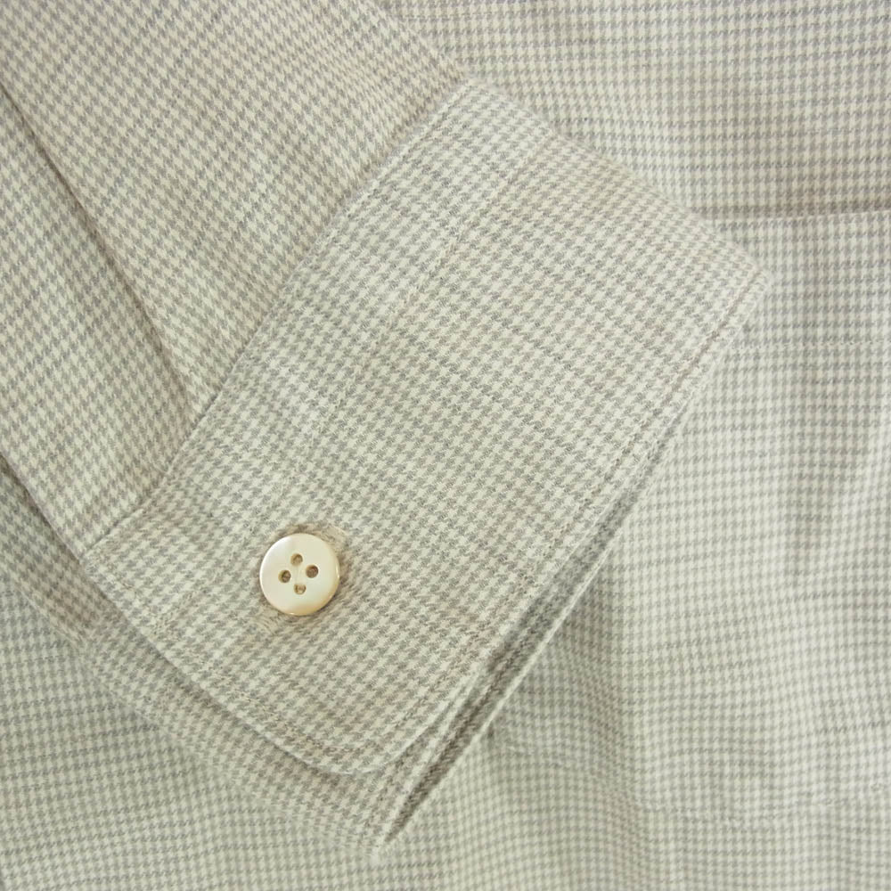 ORGUEIL オルゲイユ OR-5072A Long Sleeve Open Collar Shirt ロングスリーブ オープン カラー 長袖 シャツ グレー系 40【中古】