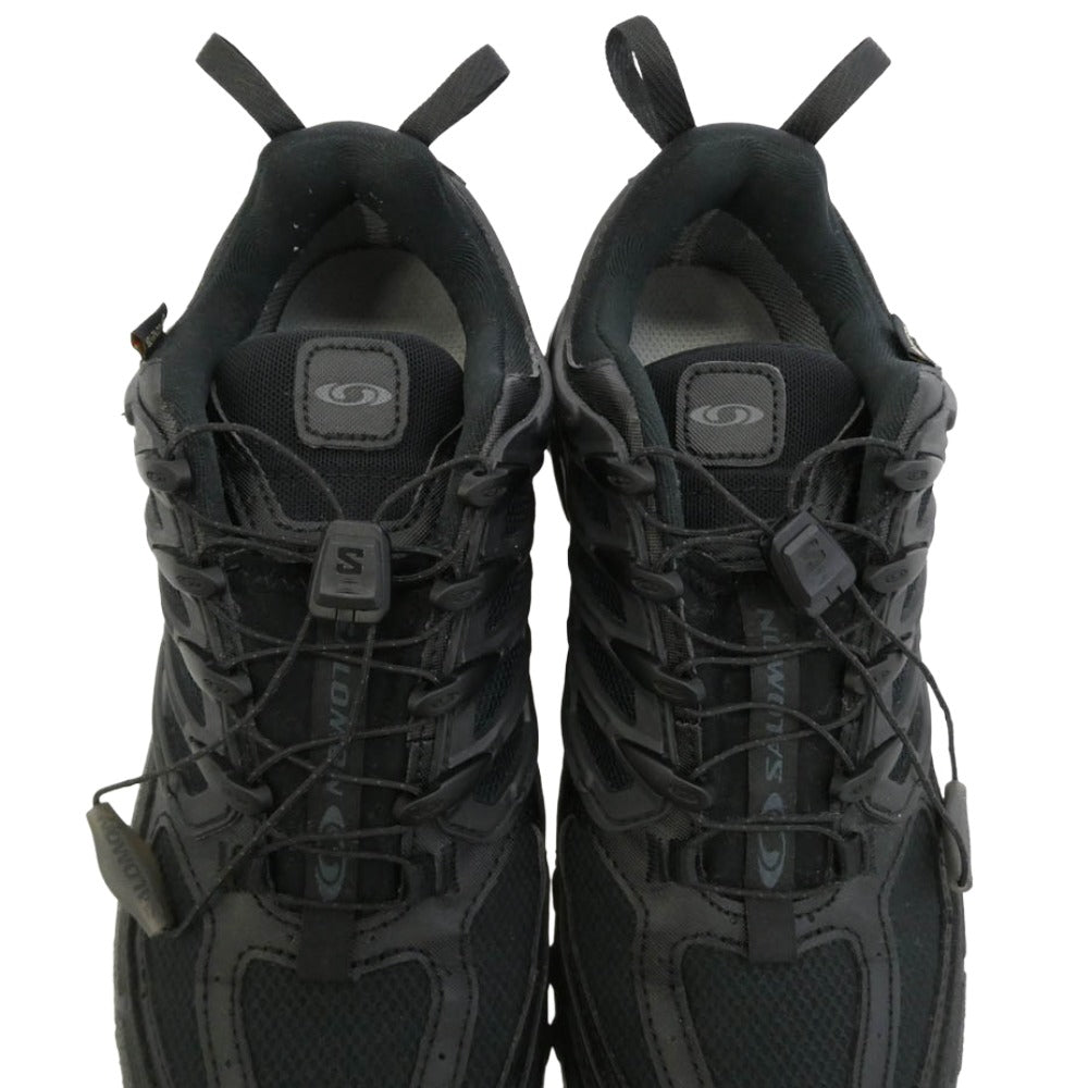 salomon サロモン 475994 ACS PRO GORE-TEX Quicklace エーシーエス プロ ゴアテックス クイックレース スニーカー ブラック系 25.5cm【中古】