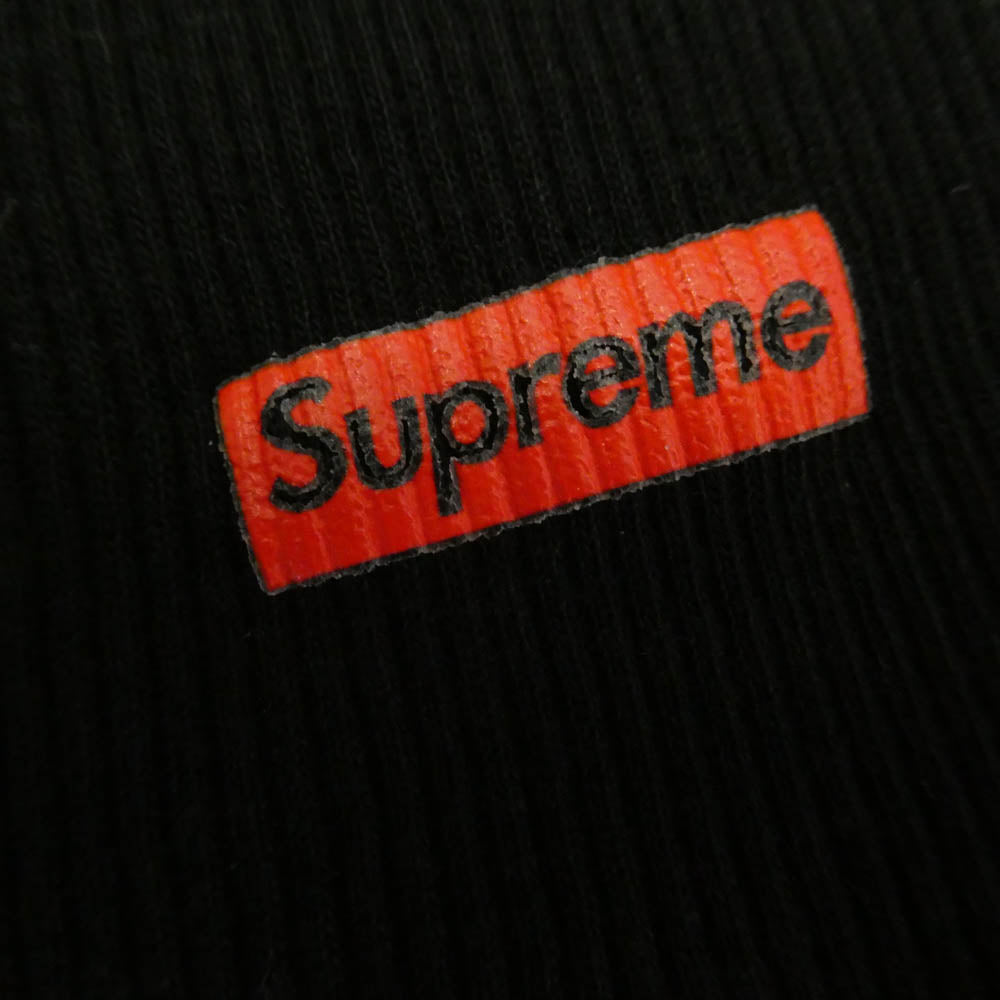 Supreme シュプリーム HANES ヘインズ Tank Tops タンクトップ カットソー ブラック系 L【中古】