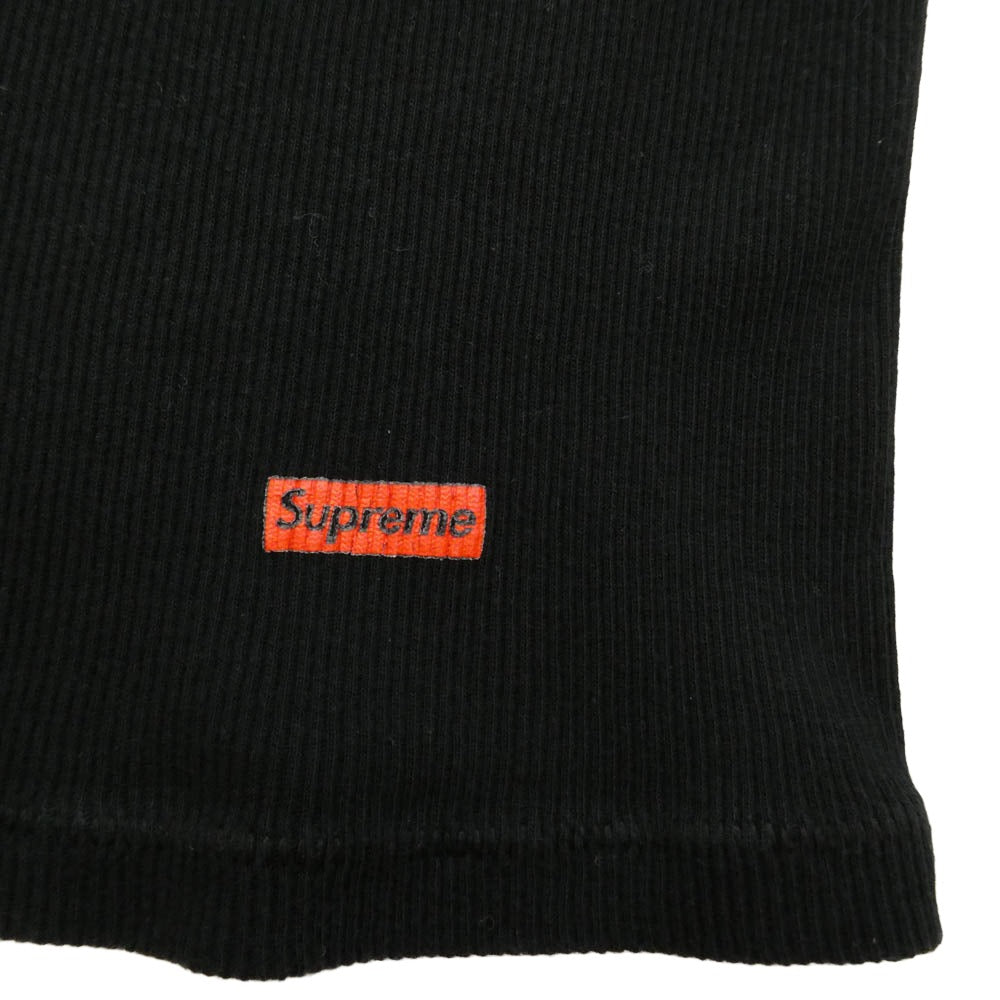Supreme シュプリーム HANES ヘインズ Tank Tops タンクトップ カットソー ブラック系 L【中古】
