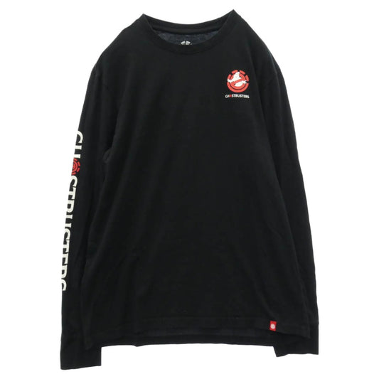 エレメント Ghostbusters ゴーストバスターズ 両面プリント ロングスリーブ 長袖 Tシャツ ブラック系 L【中古】