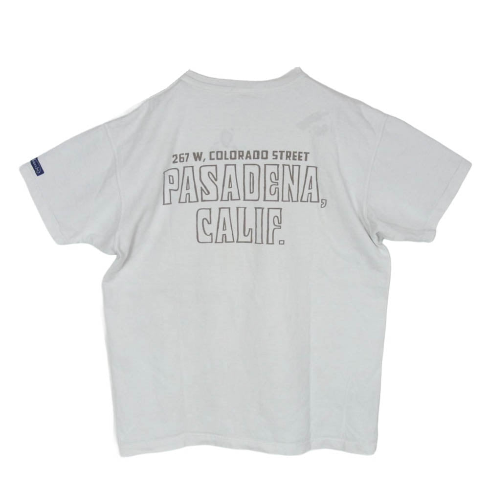 TOY'S McCOY トイズマッコイ MOTORCYCLE TEE JOHNSON MOTORS TEE クルーネック 半袖 Tシャツ ホワイト系 L【中古】