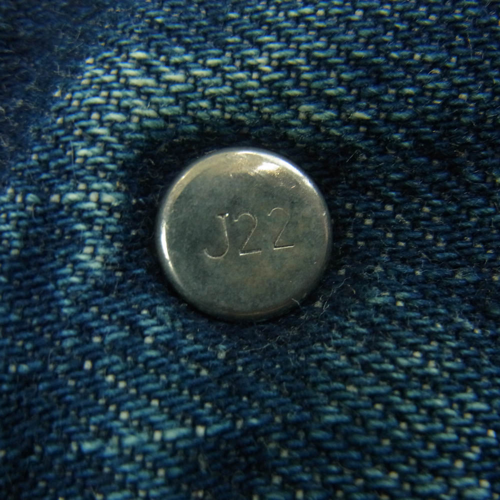 Levi's リーバイス 503B 復刻 ボタン裏J22 デニム パンツ ジーンズ インディゴブルー系 W30 L34【中古】