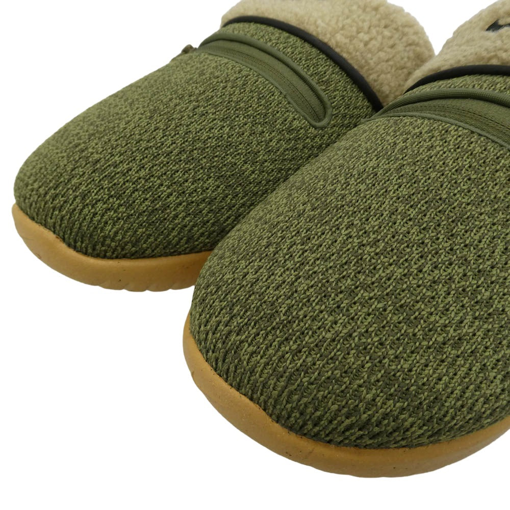 NIKE ナイキ DR8885-300 Burrow SE Pilgrim バロウ ボア サンダル スリッパ スリッポン ベージュ系 カーキ系 26cm【中古】
