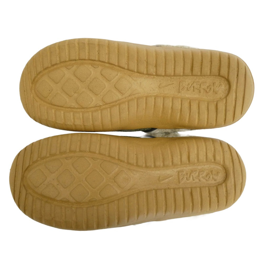 NIKE ナイキ DR8885-300 Burrow SE Pilgrim バロウ ボア サンダル スリッパ スリッポン ベージュ系 カーキ系 26cm【中古】