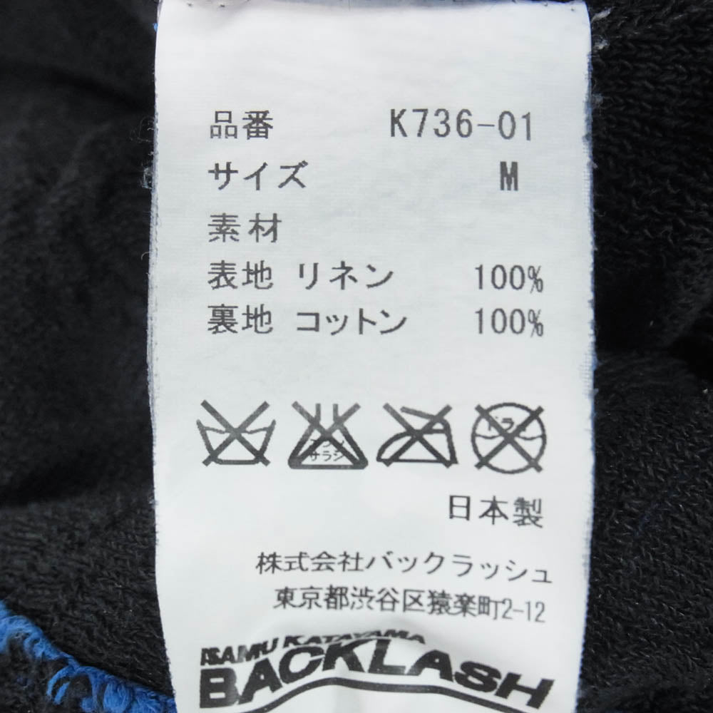 ISAMUKATAYAMA BACKLASH イサムカタヤマバックラッシュ K736-01 リネン