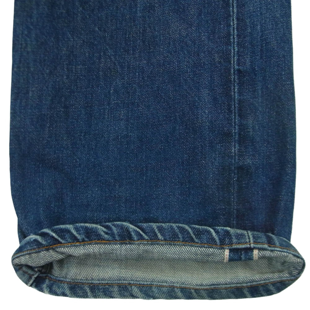 Levi's リーバイス 702 復刻 ボタン裏J22 シンチバック デニム パンツ ジーンズ 日本製 インディゴブルー系 W30 L31【中古】
