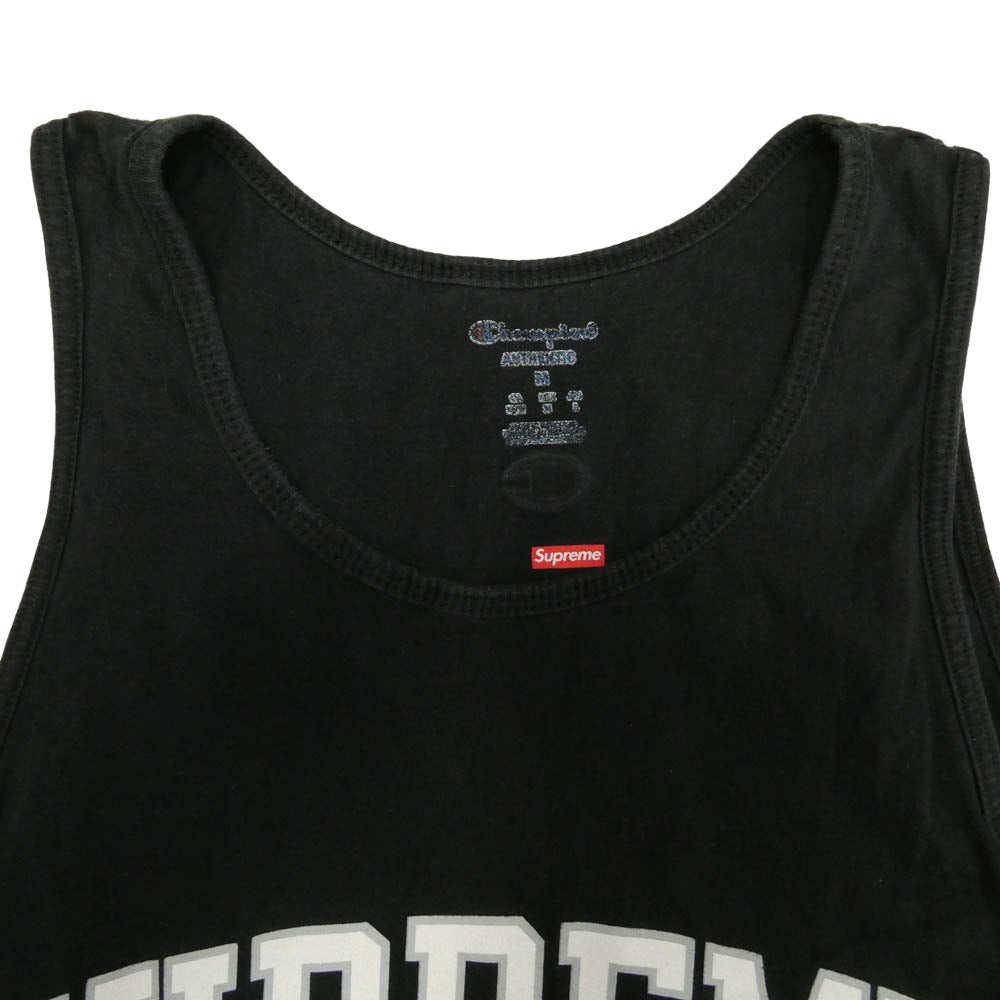 Supreme シュプリーム 17SS Champion チャンピオン TANK TOP タンクトップ ノースリーブ カットソー M【中古】