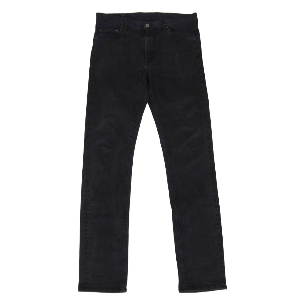 ISAMUKATAYAMA BACKLASH イサムカタヤマバックラッシュ 1862-02 ジップフライ ストレッチ スキニー デニムパンツ ブラック系 M【中古】