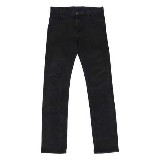 ISAMUKATAYAMA BACKLASH イサムカタヤマバックラッシュ 1862-02 ジップフライ ストレッチ スキニー デニムパンツ ブラック系 M【中古】