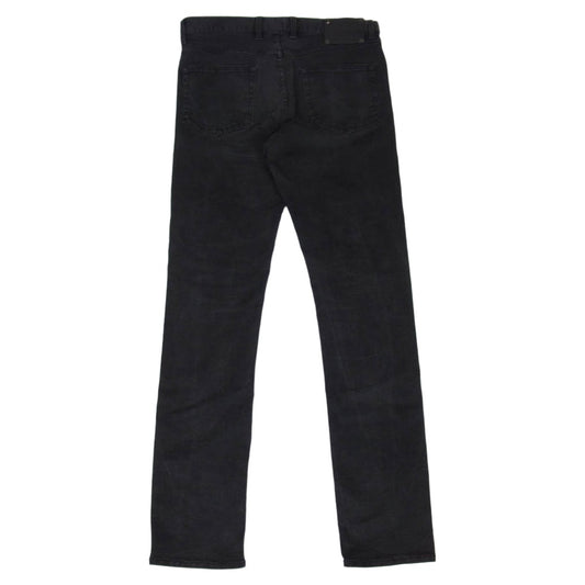ISAMUKATAYAMA BACKLASH イサムカタヤマバックラッシュ 1862-02 ジップフライ ストレッチ スキニー デニムパンツ ブラック系 M【中古】