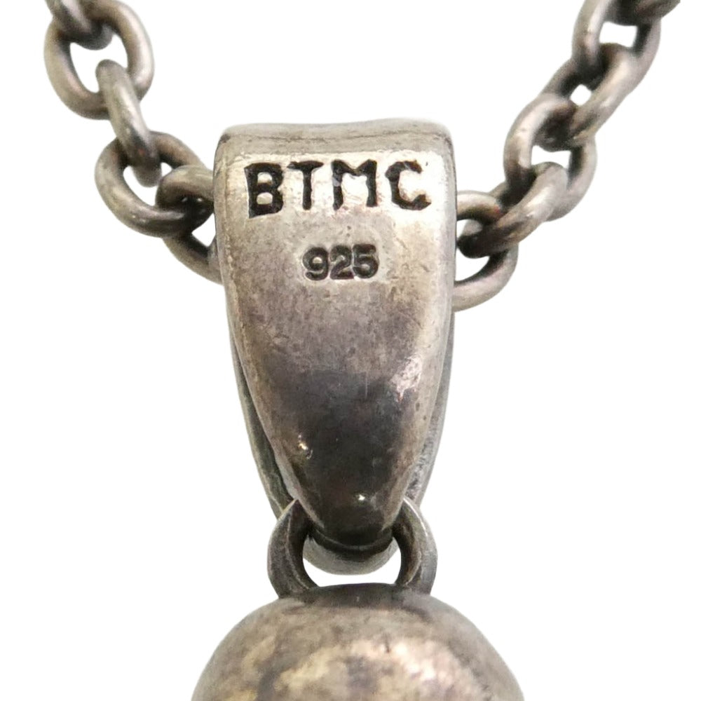 ブラックトップモーターサイクル BTMC 15 スカル ネックレス シルバー系【中古】