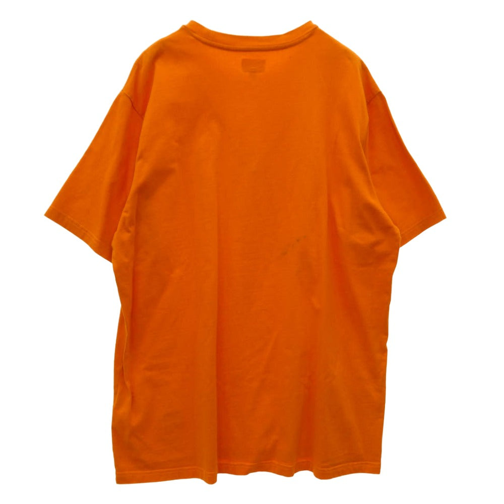 Supreme シュプリーム 21SS Blurred Arc S/S Top ブルーリー アーク トップ 半袖 Tシャツ カットソー オレンジ系 XL【中古】