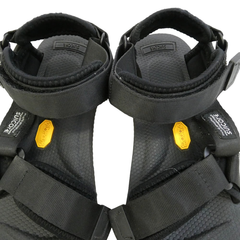 SUICOKE スイコック サンダル ブラック系 23cm【中古】