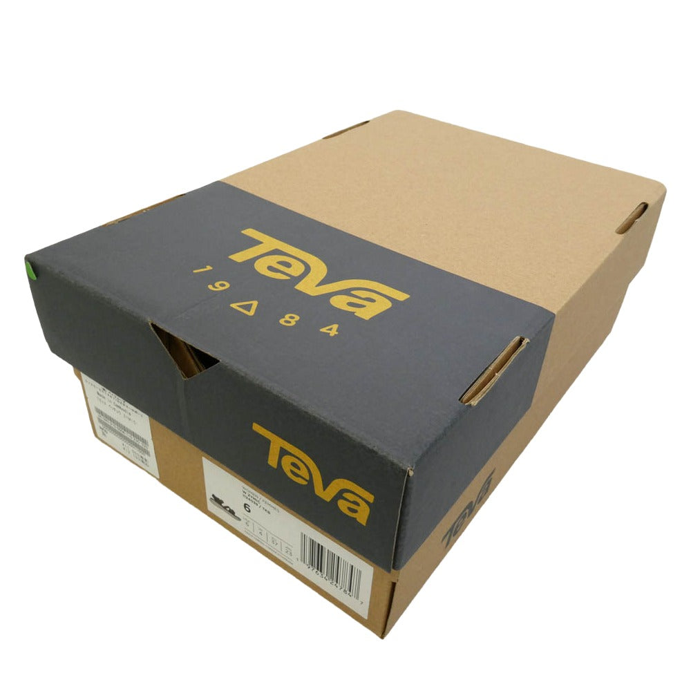 テバ W ZYMIC 1124039 サンダル ブラウン系 23cm【極上美品】【中古】