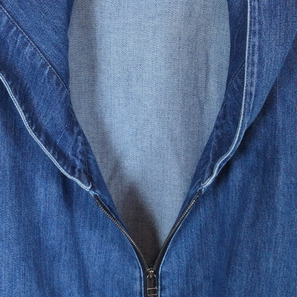 ヴァシュモン VK-07B-105 Denim Hoddie Blouson デニム フーデッド ブルゾン インディゴブルー系 F【中古】