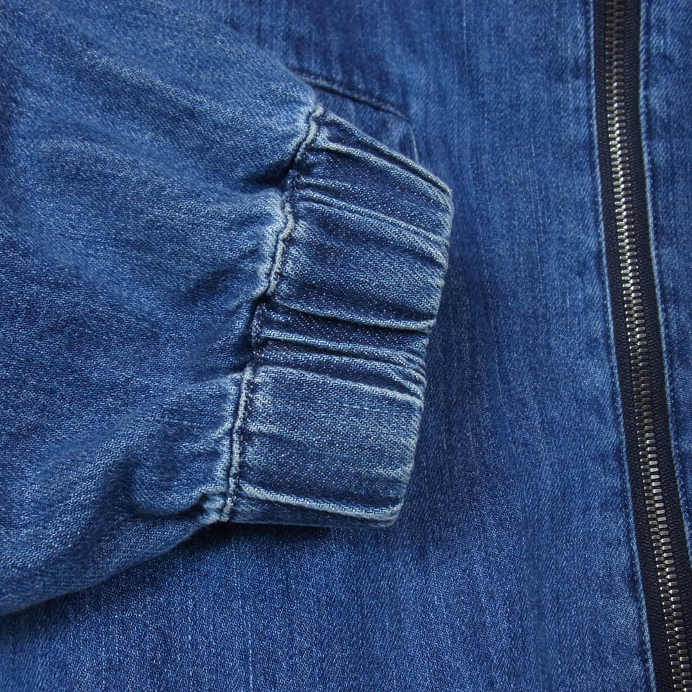 ヴァシュモン VK-07B-105 Denim Hoddie Blouson デニム フーデッド ブルゾン インディゴブルー系 F【中古】